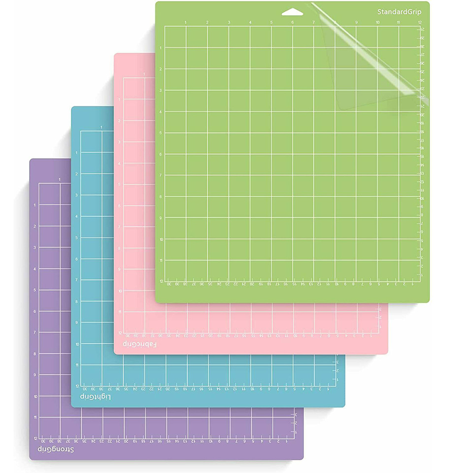 AQM клейкие коврики для резки 8x12 12x12 12x24 Cricut 3 захвата виниловый коврик для резки