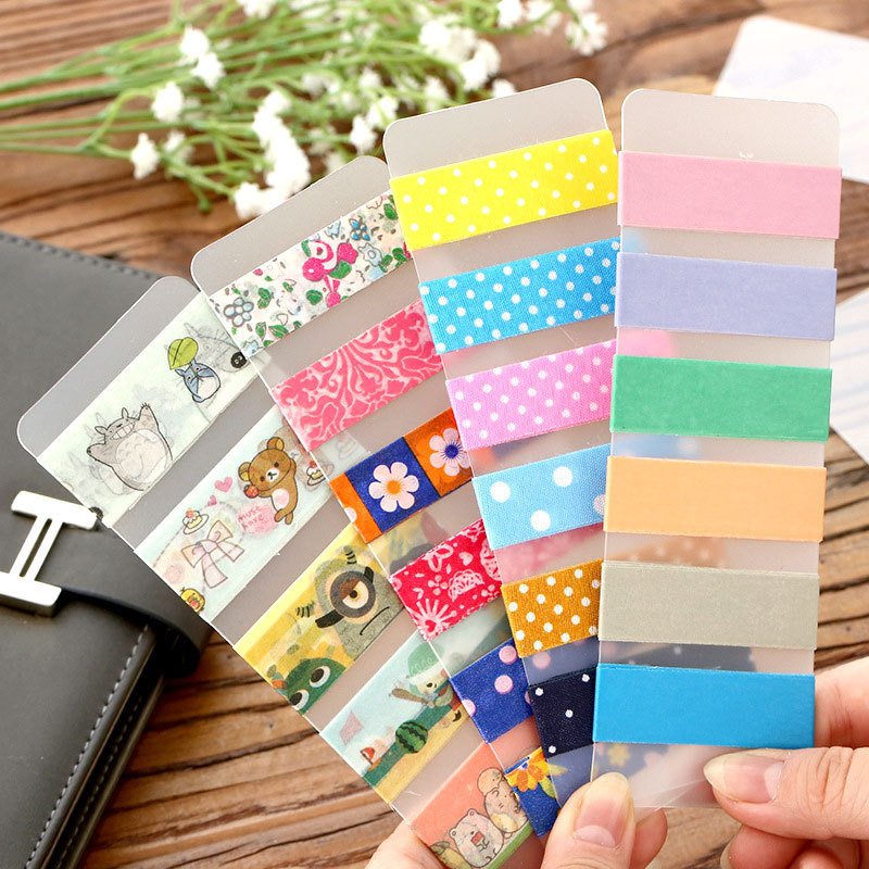 DIY Washi Tape Sheet PP Divider Masking Tape Subpackage Plate PP Index Dividers