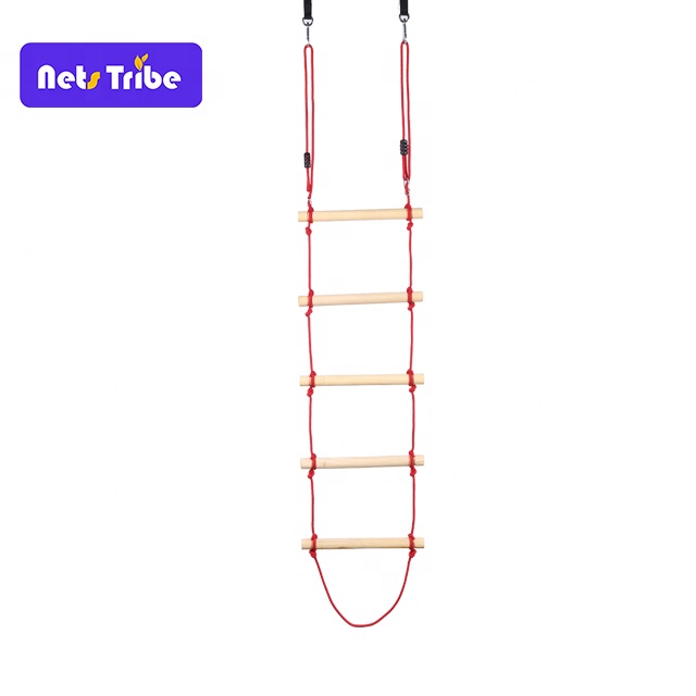 Custom swing sets safety climbing rope ladder for kids