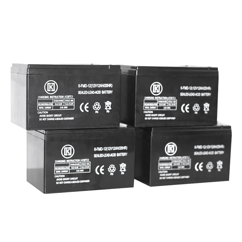 Storage Rechargeable 12 Volt Deep Cycle 12ah Lead Acid Battery For Electric Toy Car