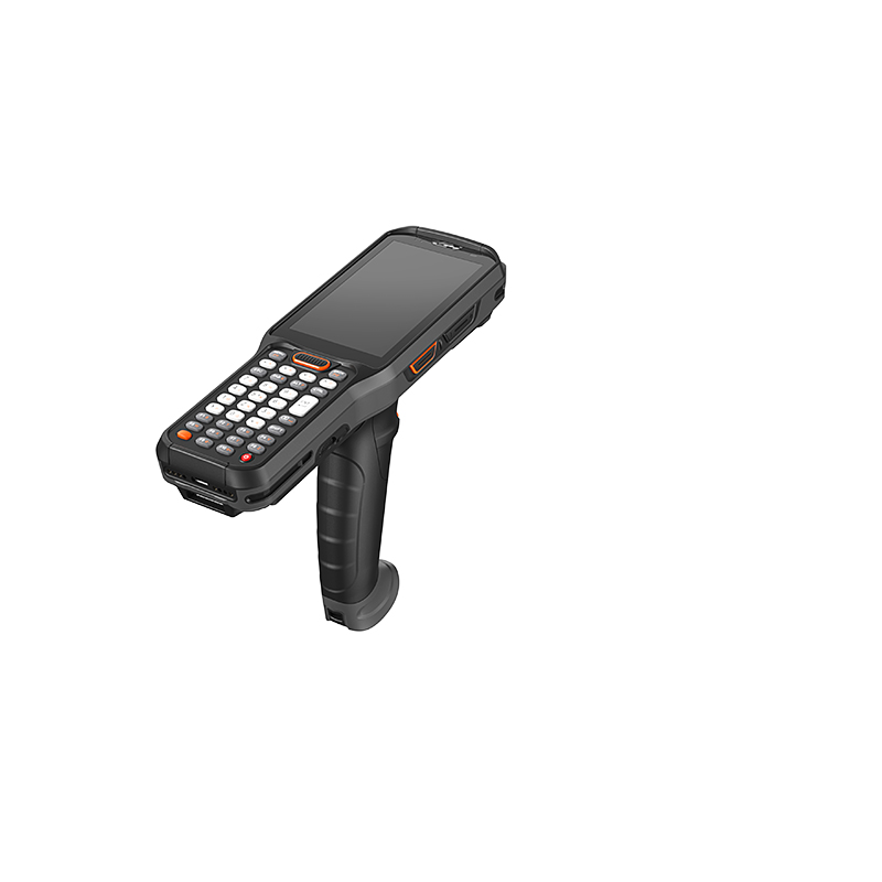 Оптовая продажа, портативный КПК-сканер 1D 2D, сканер штрих-кода Ip67, Android, промышленный прочный смартфон с ручкой