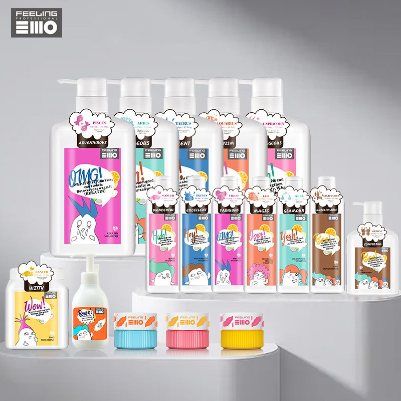 Factory Direct Sales OEM hair care sets hair products private label custom shampoo and conditioner set for natural hair