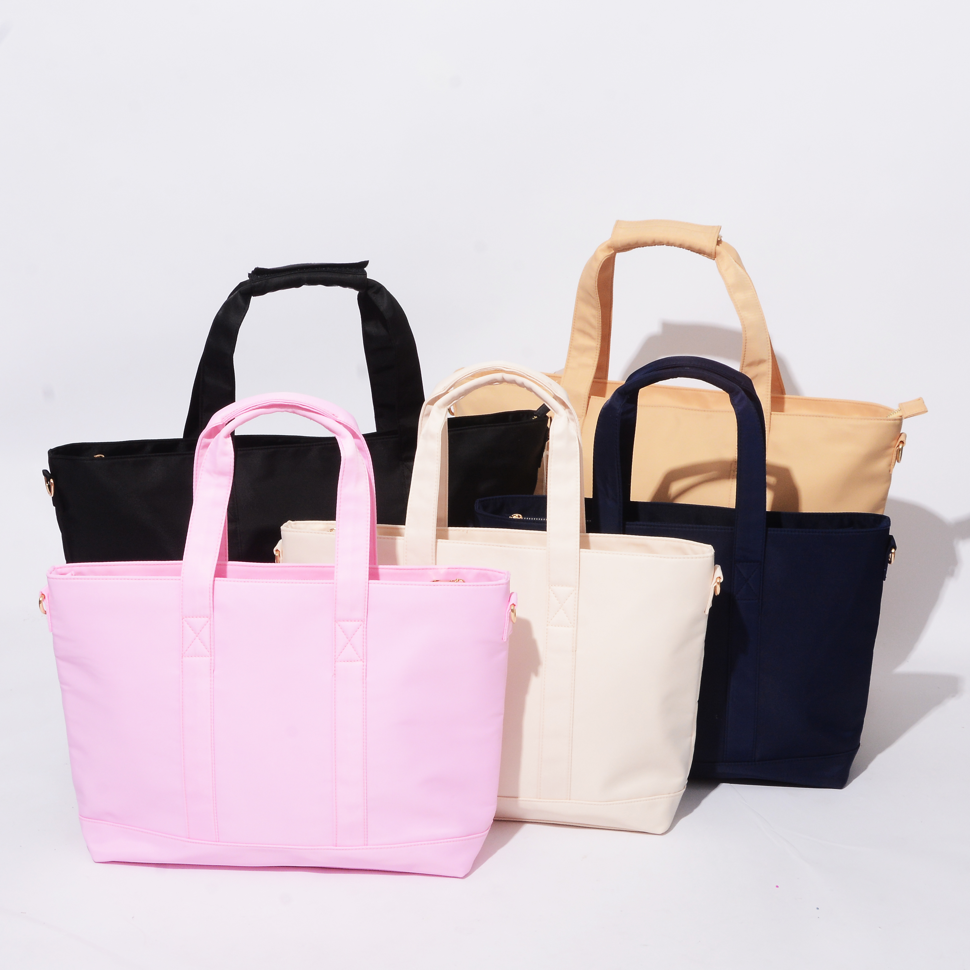 New idea Small Traveler personalized black navy blue tote bags for women