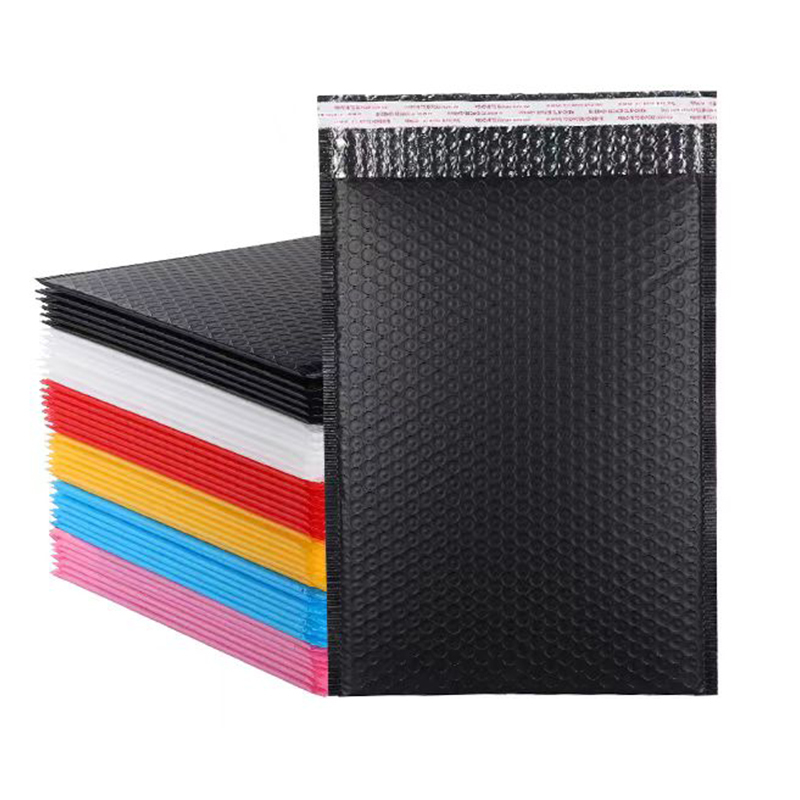 Manufacturer's Co-Extruded PE Bubble Bag Thick Matte Envelope Bubble Wrap for Protective Cushioning Color Customizable Packaging