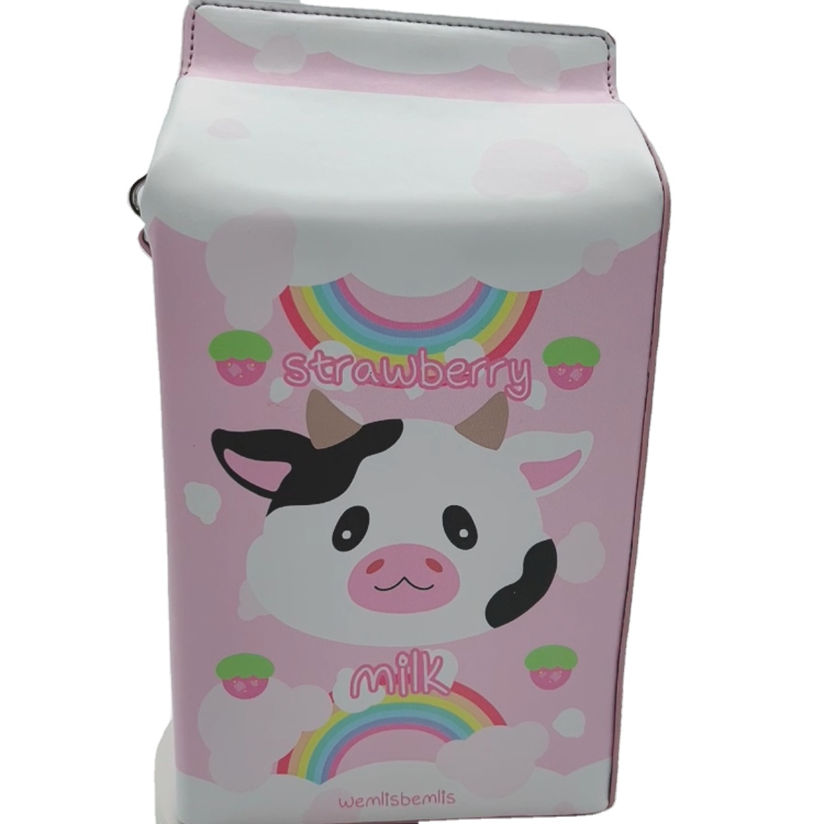 New Lovely Itabag Girls Clear Window Itbag Pin Display Waterproof Pu Leather Animal Bag Custom Ita Backpack