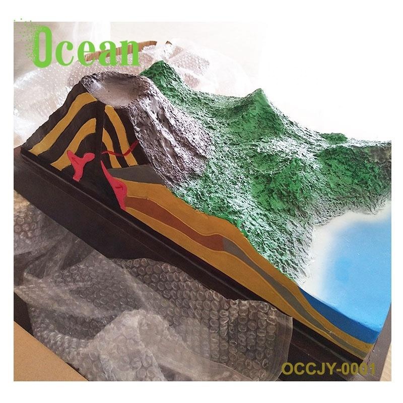 Модель осадочной скалы landform