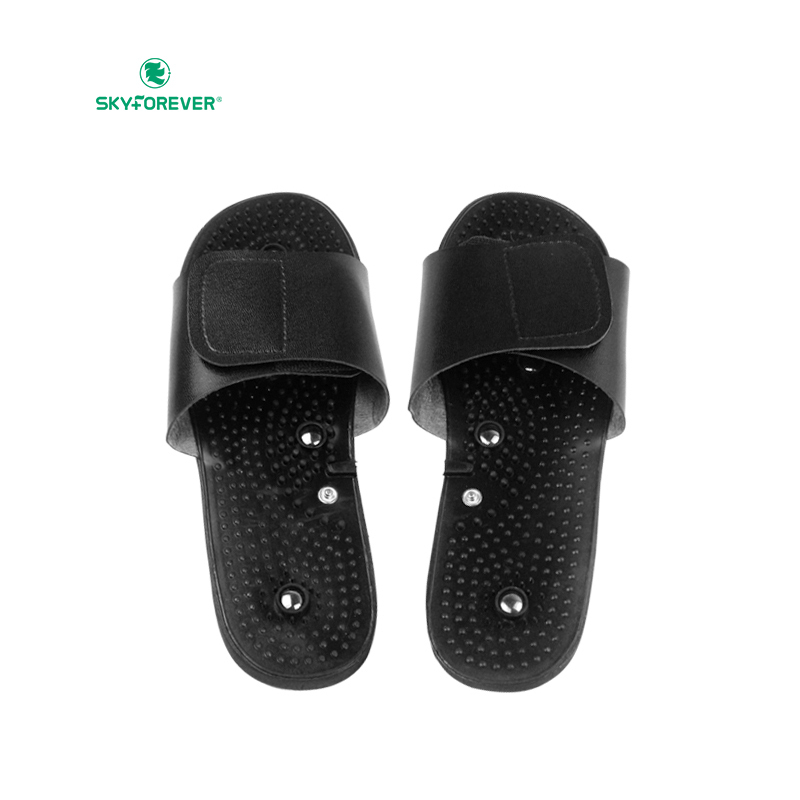 SKYFOREVER 90*260Foot Massage Slippers Therapy Massager Shoes for Foot Acupoint Activating Feet Care Massageador Sandal
