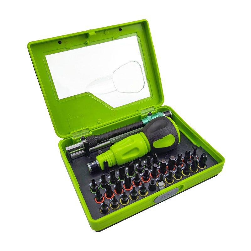 Manufactory Wholesale mobail repairing tools professional vde ratchet screwdriver set with best quality