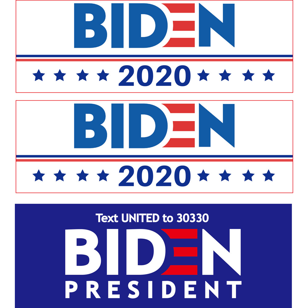 Наклейка на бампер Joe Biden 2020 для президентских выборов, наклейка на бампер Byedon 2020, наклейка на бампер Biden 2020, наклейки на бампер, автомобильные наклейки