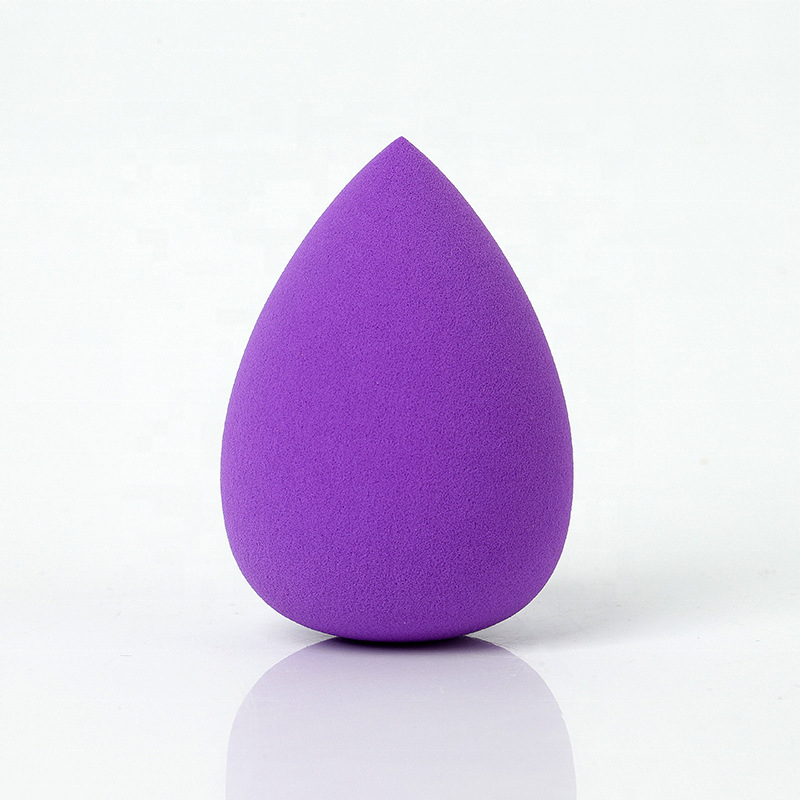 Leading Factory Oem Colorful Velvet Eco Microfiber Egg Heart Cosmetic Makeup Blender Powder Puff Foundation Applicator Sponges