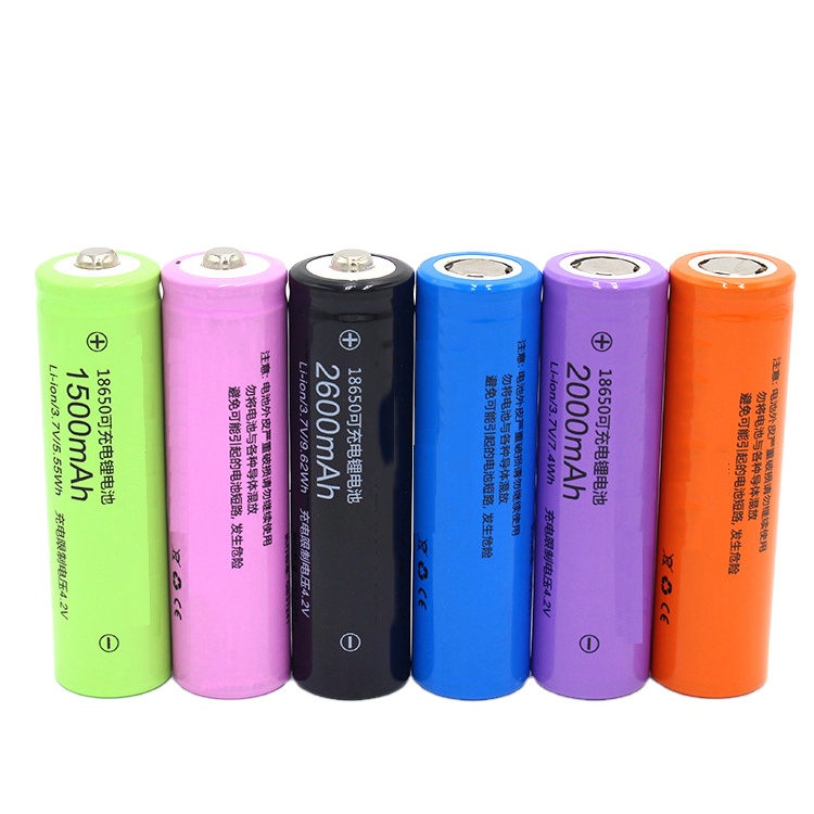 Литиевая батарея 2000mAh 2200mAh 2600mAh 3,7 v Li-Ion 18650 батарея 3000mah