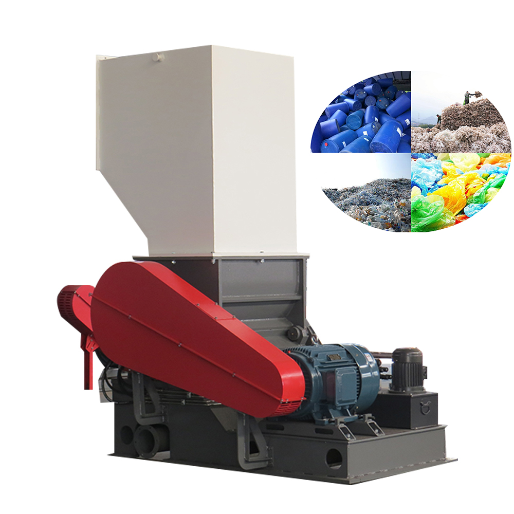 Heavy Duty Clothes Fabric Sponge Wool Yarn Recycled Bottle Waste Crusher Plastic Crushing Machines