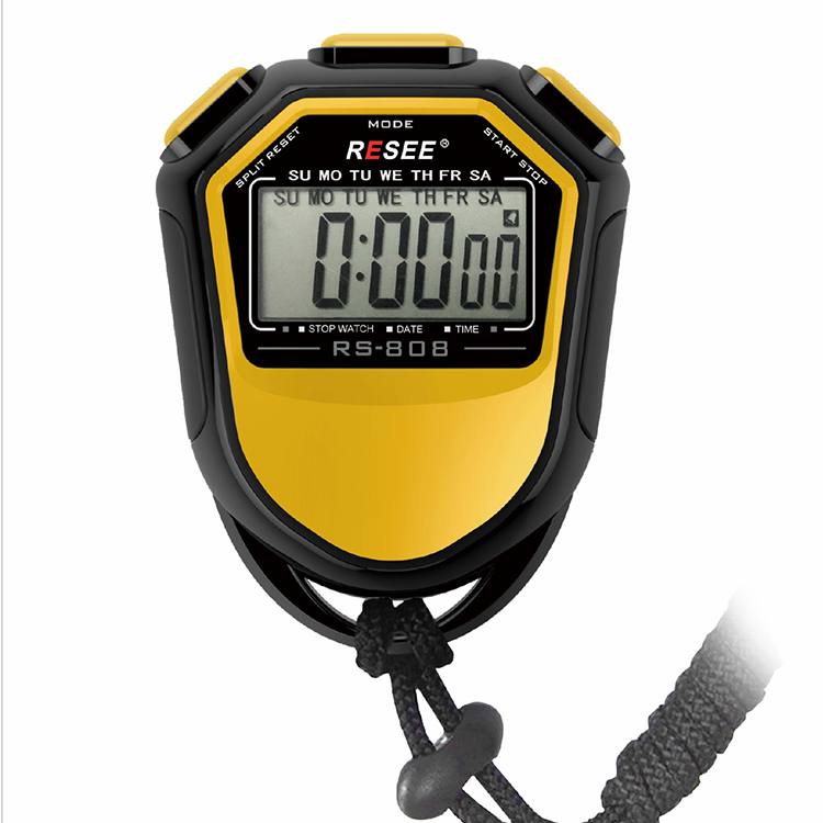 Resee High Quality Mini Sports Stop Watch Stopwatch 100 Mumery Stopwatch Red Black Stopwatch Digital Sport