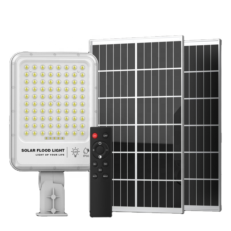 Солнечный уличный свет 150w 200w 300w 400w IP66 Сад Солнечная приведенная в действие на открытом воздухе СИД солярный прожектор