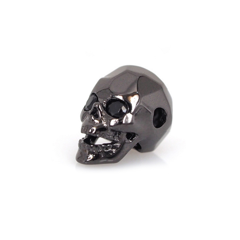 China big hole hole halloween european connector spacer custom bead spacers brass pave bead beads for jewelry making