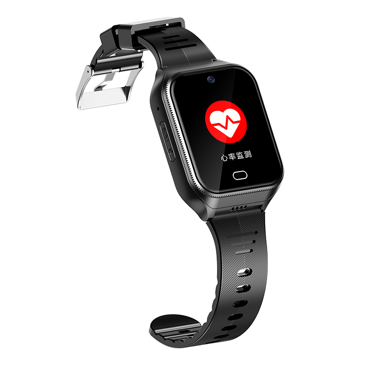 Elderly 4G smart watch HD video call AI communicate Body temperature face unlock smart bracelet with GPS