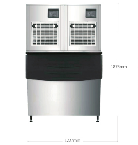 industrial ice cream maker 560kg ball ice machine