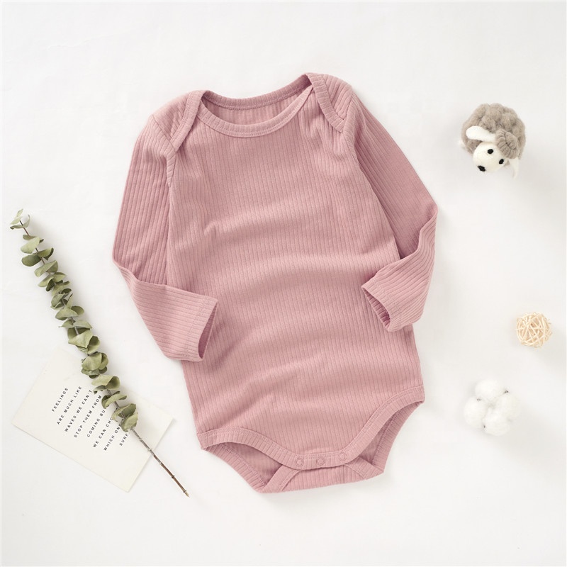 Wholesale Infant Romper Girls Baby Clothing Baby Summer Bodysuit Quantity Cotton Set Unisex