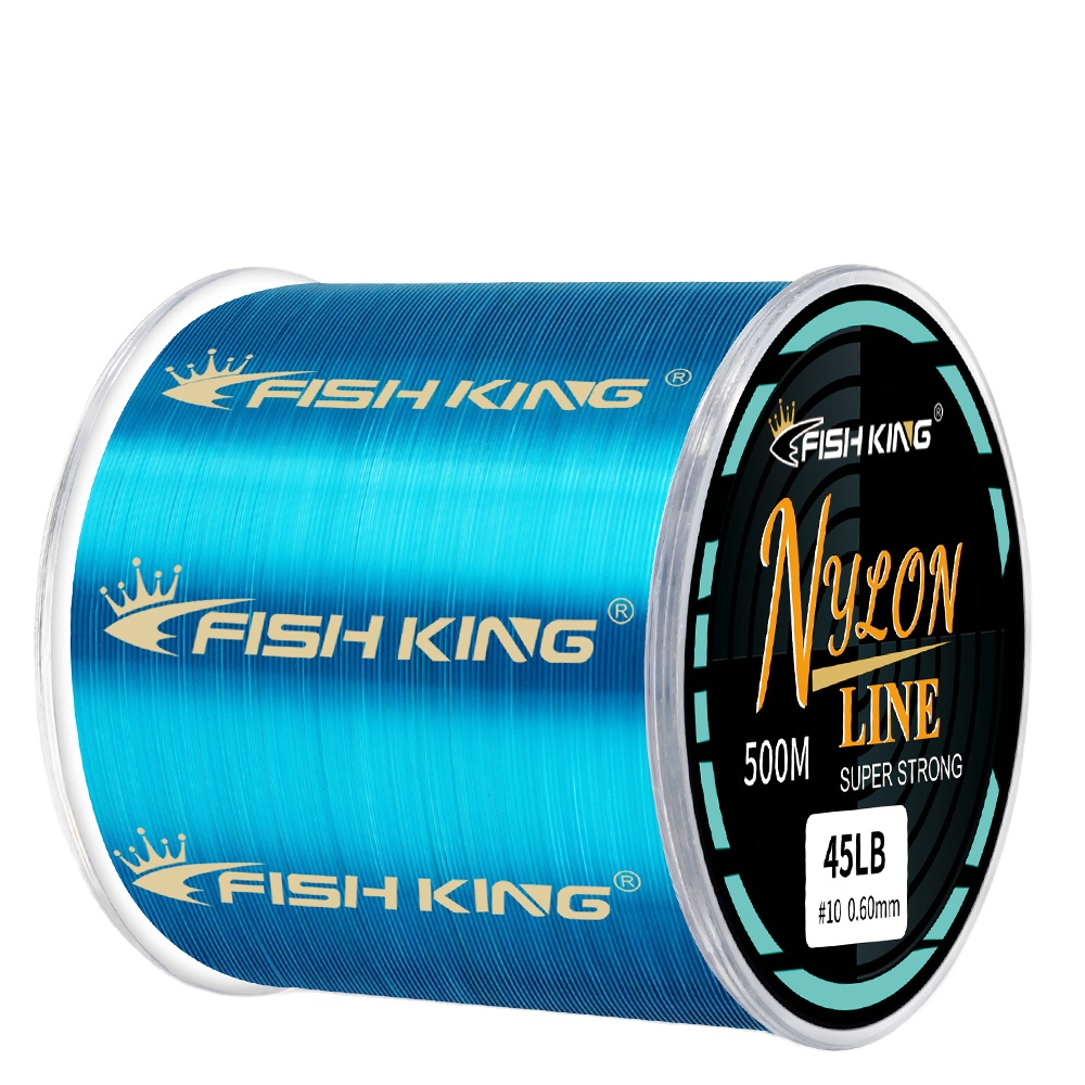Рыболовная леска King 500M 4,13-34.32LB пять цветов нейлоновая леска