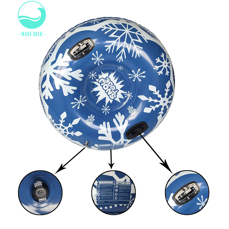 Новые зимние товары Wavefun, сани, игрушки, ПВХ надувная Снежная трубка для лыжного комплекса