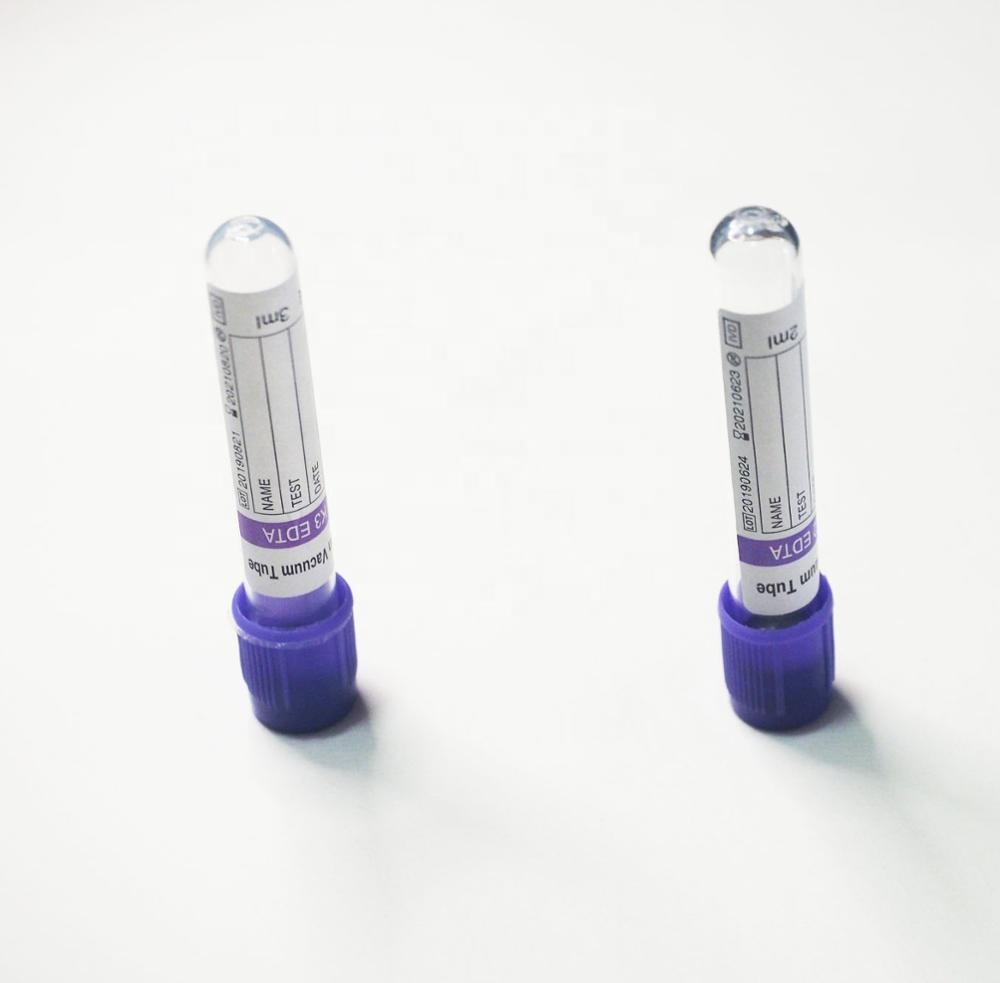 Трубка для взятия крови с сертификатом CE EDTA K2/K3