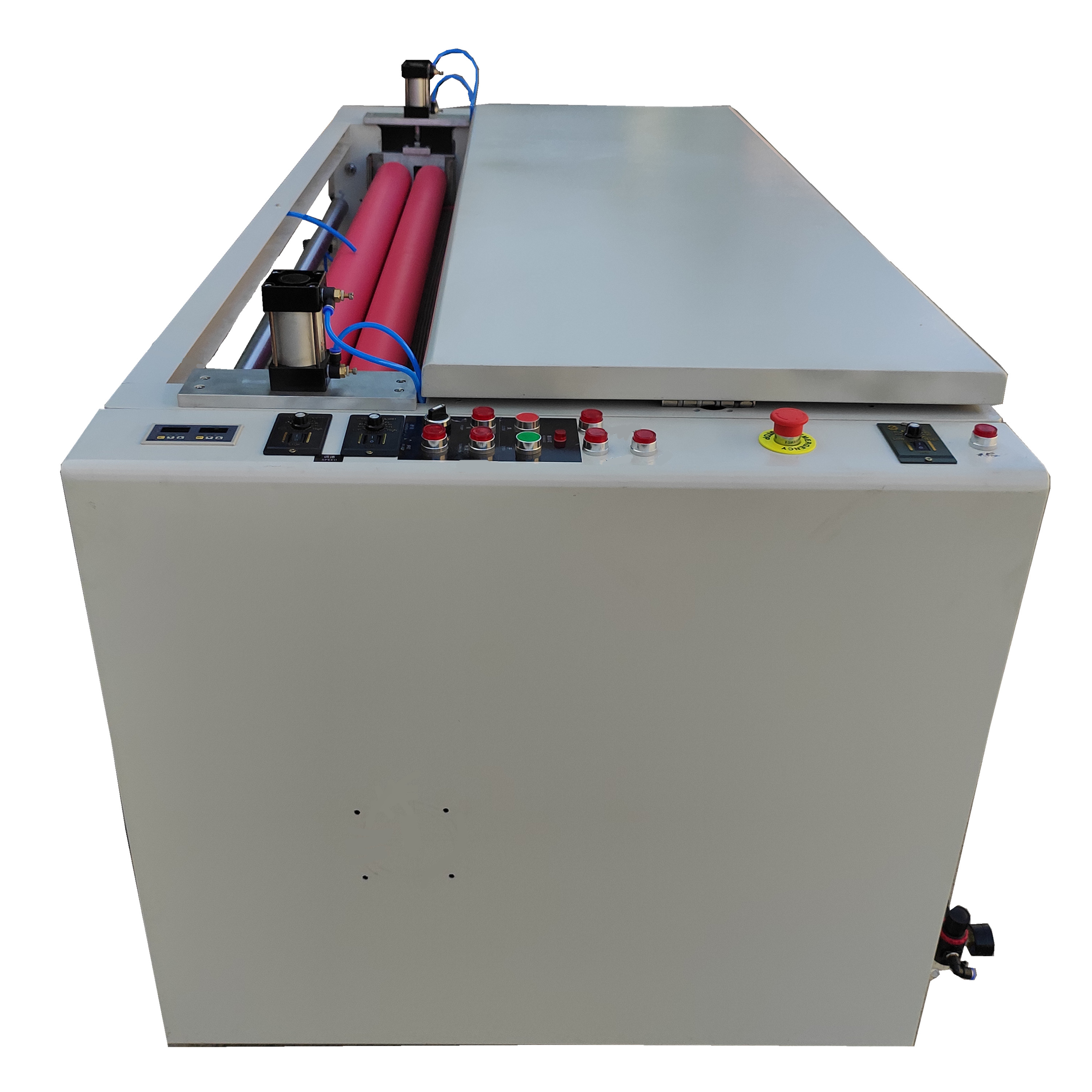 roll to roll coater machine water based liquid large size poster/paper thermal curing coating machines