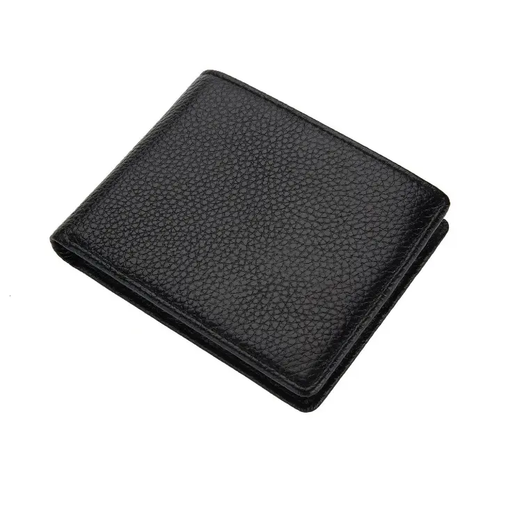 Spot foreign trade leather r f i d wallet airtag anti-magnetic carbon fiber wallet short 20-fold binder wallet