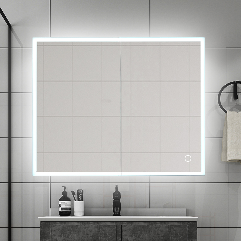 Led Medicine Cabinet Hall Cabinet With Mirror Bathroom Cabinet Wall Mounting
