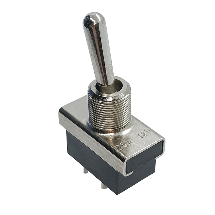 stainless steel waterproof ON/OFF 25A 12VDC 2 Position 2pin 125V 6A AC250V 3A medium Rocker pull on off marine Toggle Switches