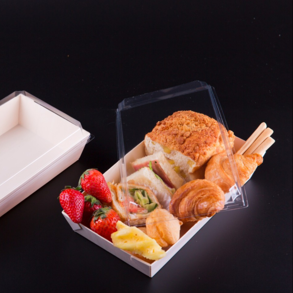 Бамбуковый деревянный герметичный Ланч-бокс Bento, контейнер для еды для суши, портативный для школы, офиса, дома, пикника