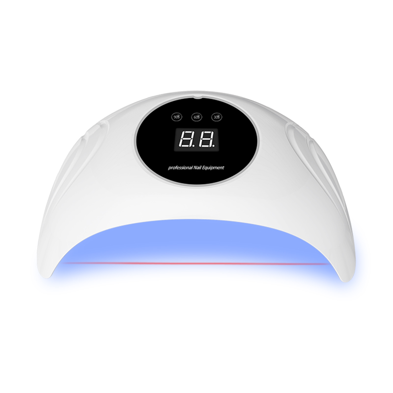 Sun nail uv nagellampe double light sources professional salon dryer for uv and led nail lamp