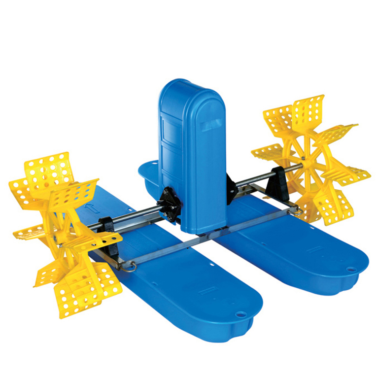 Wholesale solar paddle water wheel aquaculture aerator fish pond for sale