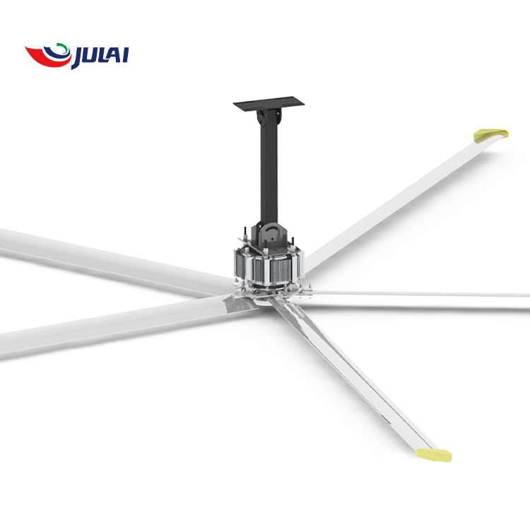 JULAI RTS 5.5m/18ft Hvls fan Large-size industrial fan Hvls industrial ceiling fan