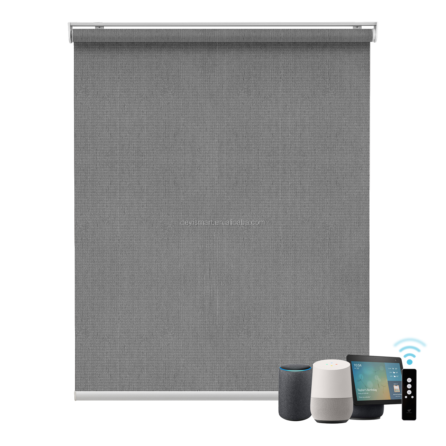 Zigbee Wifi Google Alexa Homekit Roll Dooya Blind Battery Motor Steel Tube Outdoor Roller Smart Blinds