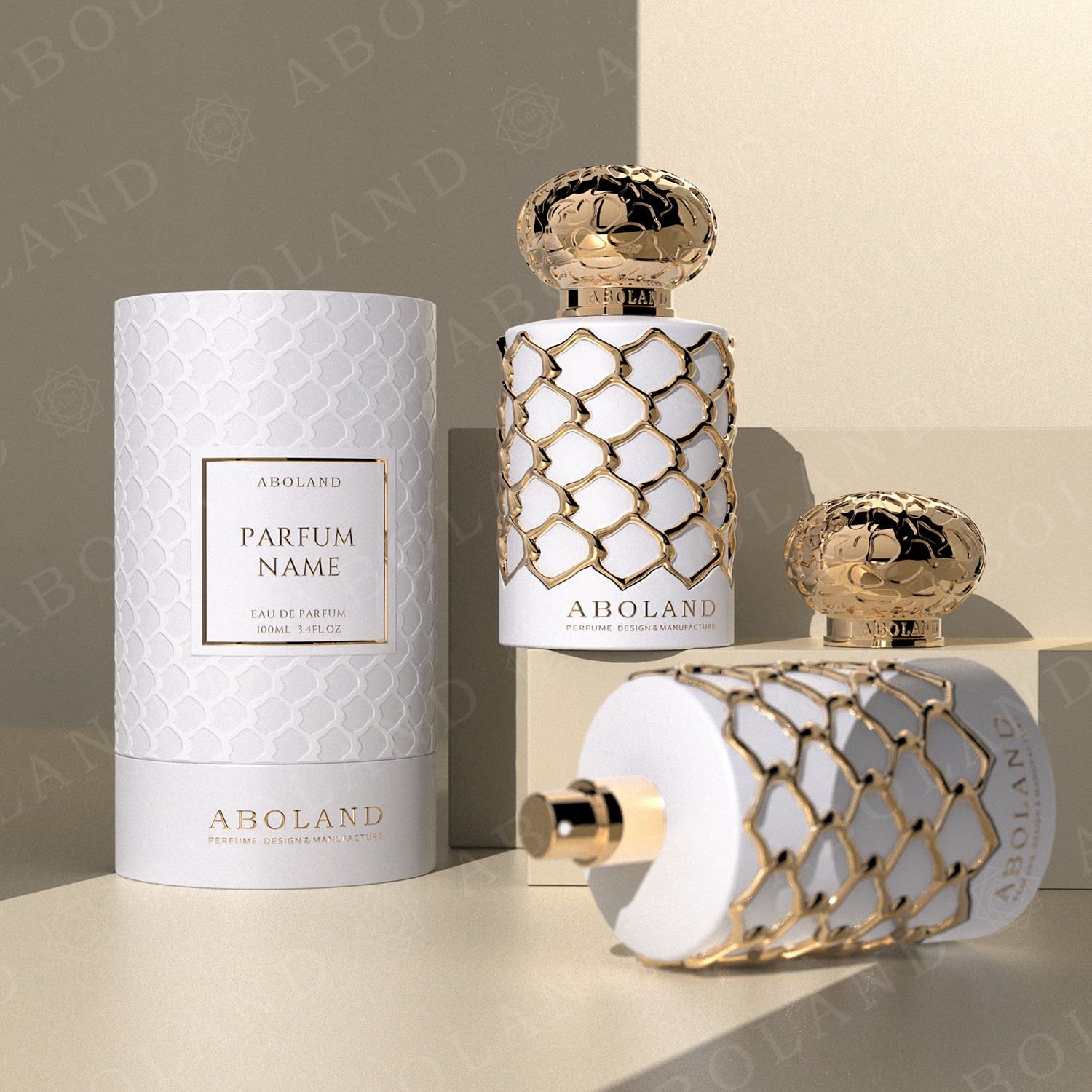 Luxury Best Quality Glass Perfume Bottles Wholesale Empty Perfume Bottles With Packaging Box