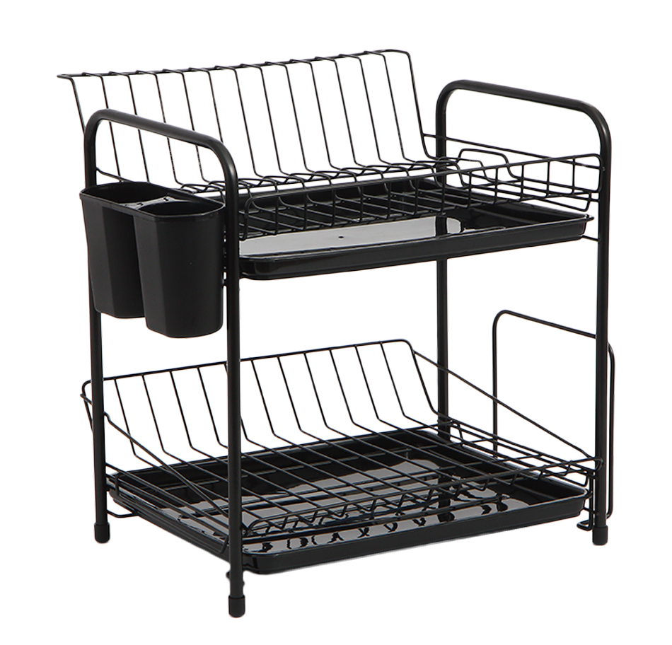 ORZ0523 Wholesale Steel 2-Tier Wire Kitchen Organization Kitchen Racks and Holders