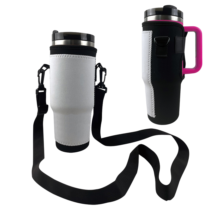 AGH 2023 новейшие 40oz Tumblers белый сублимационный держатель США 40oz леопардовая гравировка стакан для автомобиля чехол для дорожной чашки
