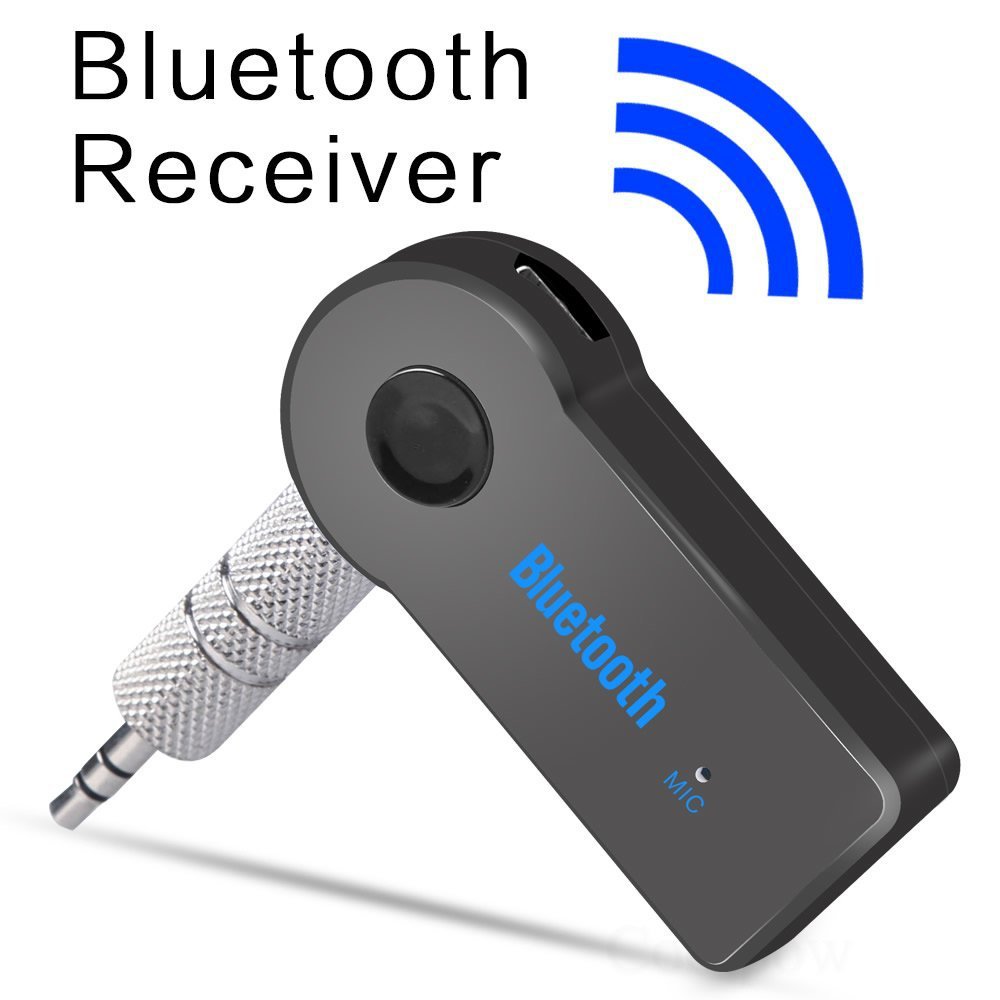Беспроводной автомобильный адаптер Bluetooth-приемника, передатчик с 3,5 мм AUX, аудио стерео музыка