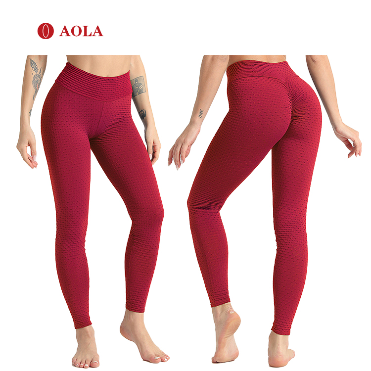 AOLA For Women Seamless Scrunch Butt Yoga Lift Gym High Waist Workout Waisted Sports Leggings Fitness