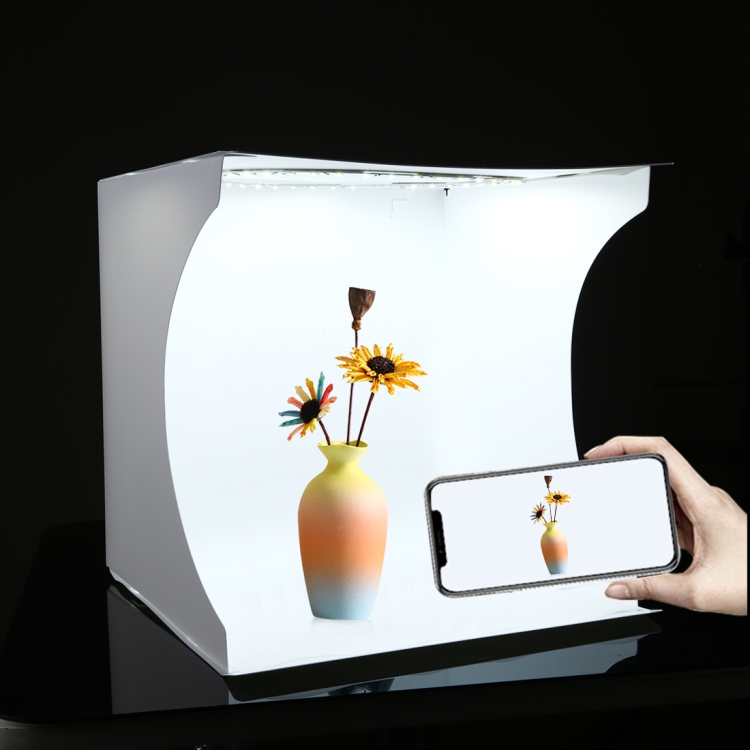 Оригинальный складной портативный фотобокс PULUZ 30 см для студийной фотосъемки с фотографиями 6 видов цветов