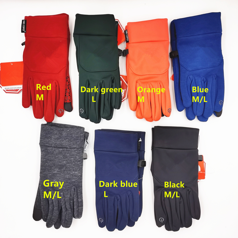 Windstopper, перчатки с сенсорным экраном, женские, мужские, теплые, спортивные, велосипедные, зимние перчатки, водонепроницаемые, ветрозащитные, бархатные, зернистые перчатки