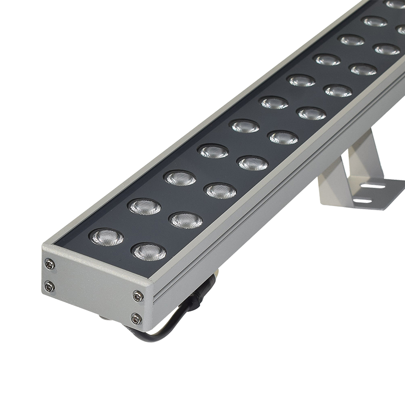 Высокое качество длительный срок службы 24 Вт RGB Полноцветный DMX512 светодиодный настенный светильник