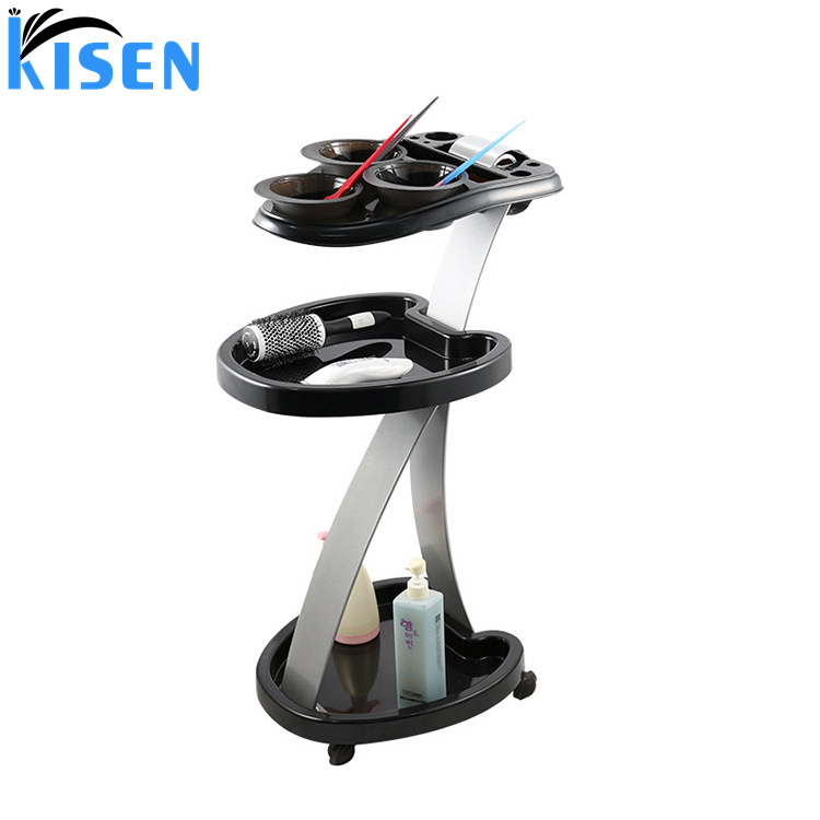 Modern Design Hair Dyeing Rack Portable Beauty Salon Hair Dyeing Furniture
