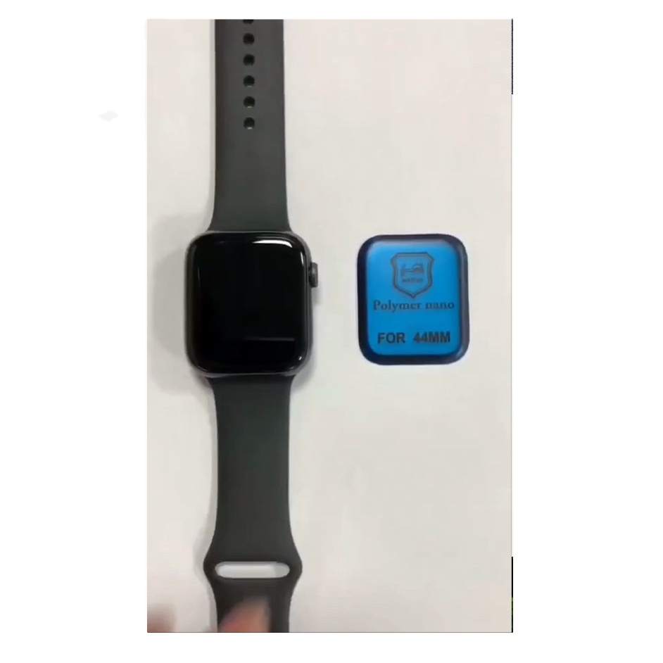 Crystal clear screen protector polymer pmma soft film for apple watch 38MM - 44MM