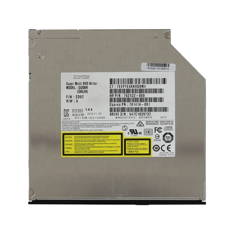 Новый оригинальный DVD для ноутбука DVD +/-RW оптический Дисковый привод FRU 762432-800 781416-001