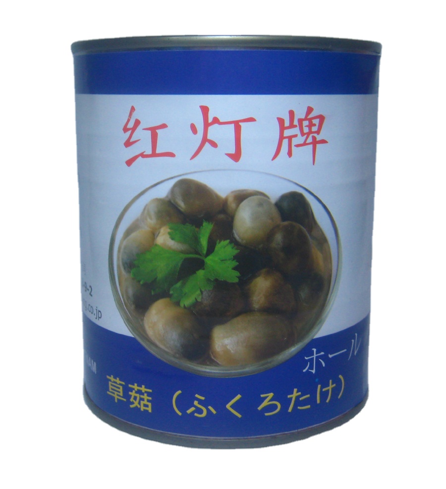 Canned Straw Mushroom Whole 800gr Vietnam canned food high quality OEM