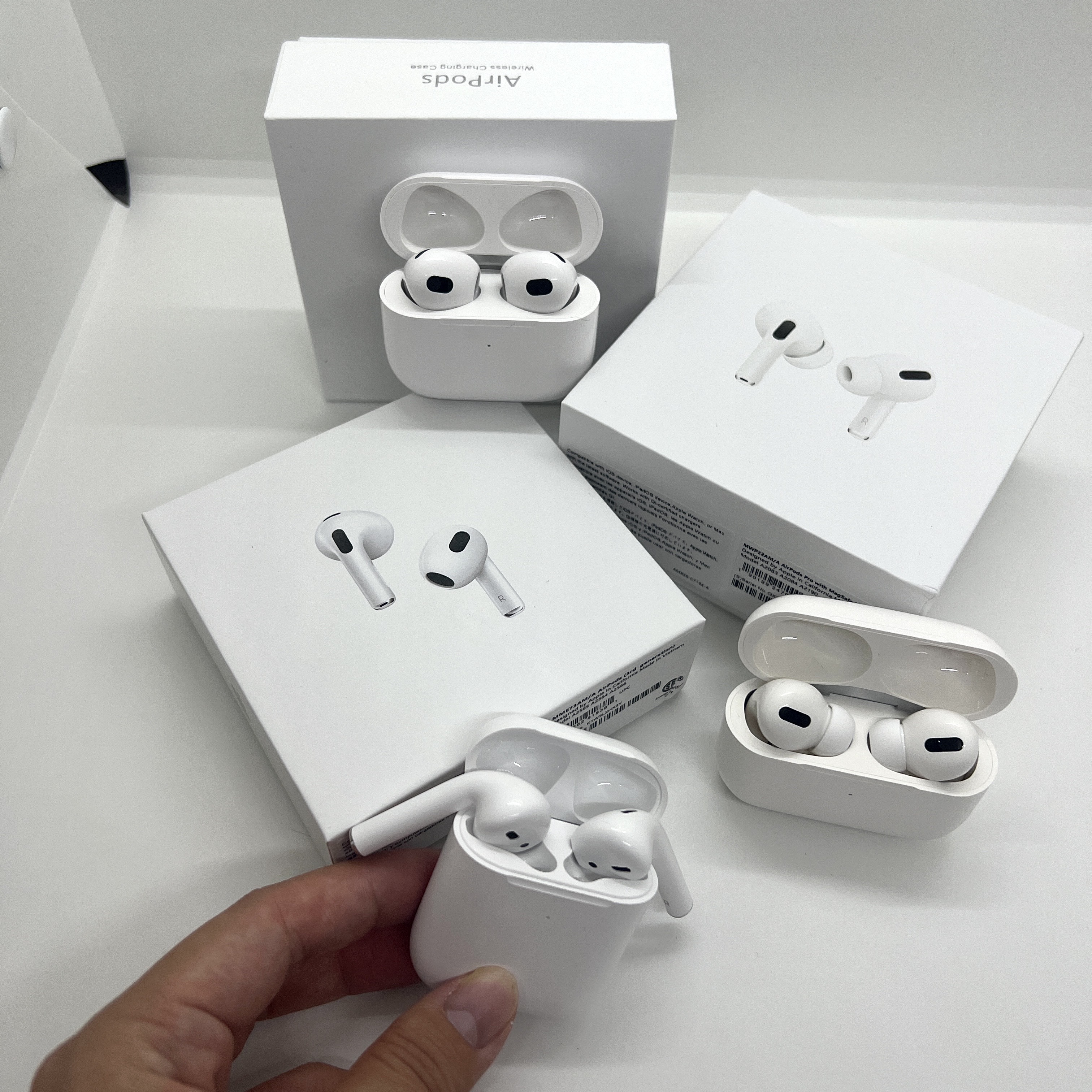 Us Warehouse Anc Air Gen 2 3 2nd 3rd Generation Airoha 1562a Original 1:1 Tws Wireless Headphone Earphone appling airpodding Pro