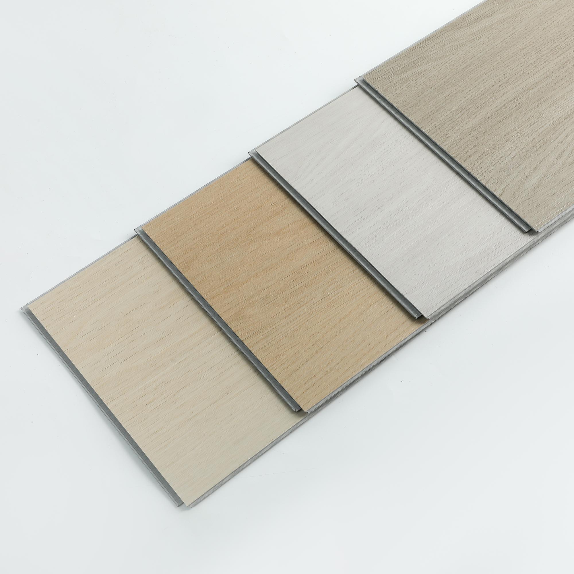 Interlock click cork back 4mm 5mm 6mm pvc spc floor Vinyl Plank Flooring