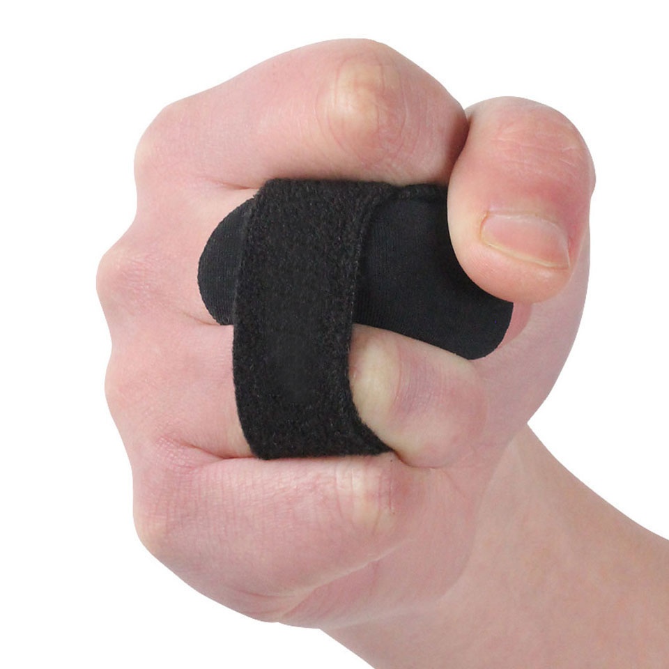 Новый палец протектор Поддержка Спорт Баскетбол гибкий палец рукава Brace