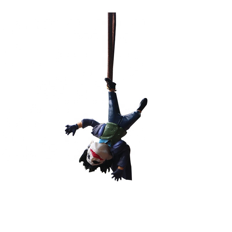 Upside Down Joker Model Car Rearview Mirror Pendant The Joker Doll Car Accessories M-017